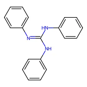 1,2,3-Triphenylguanidine structure