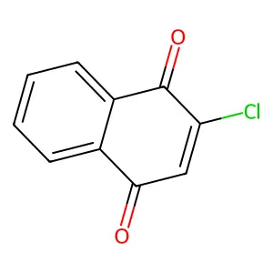 2-Chloro-1,4-naphthoquinone structure