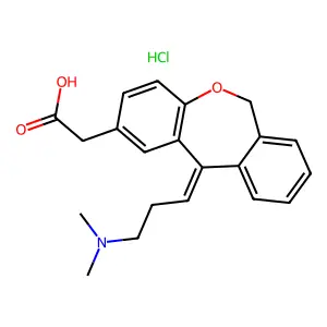 Compound C21H24ClNO3 structure