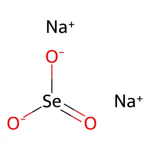 SODIUM SELENITE structure