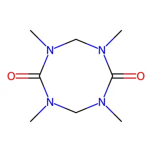 1,3,5,7-tetramethyl-1,3,5,7-tetrazocane-2,6-dione structure
