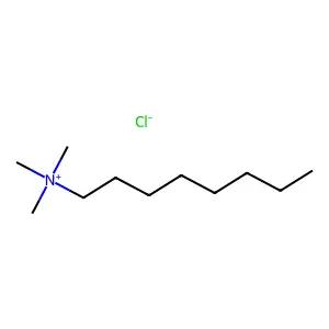 trimethyl(octyl)azanium chloride structure