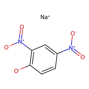 Sodium 2,4-dinitrophenolate structure