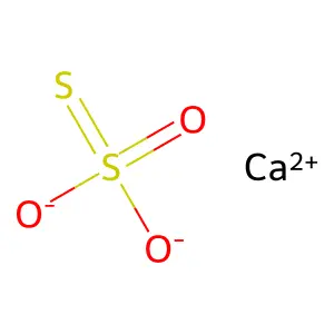 CALCIUM THIOSULFATE structure