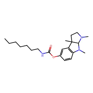Eptastigmine structure