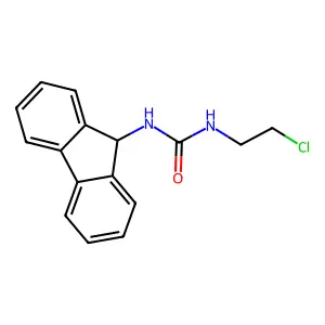 1-(2-chloroethyl)-3-(9H-fluoren-9-yl)urea structure