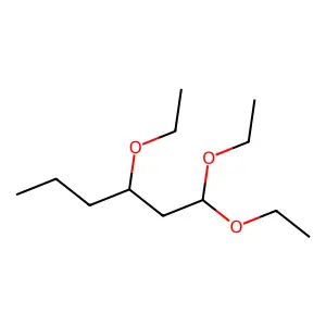 1,1,3-Triethoxyhexane structure