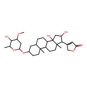 Compound C30H46O8 structure