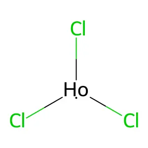 HOLMIUM CHLORIDE structure