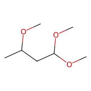 1,1,3-Trimethoxybutane structure