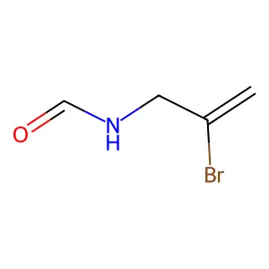N-(2-Bromoallyl)formamide structure