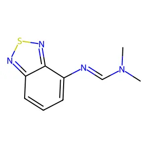 N'-(2,1,3-benzothiadiazol-4-yl)-N,N-dimethylmethanimidamide structure