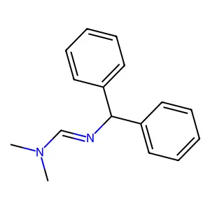 N,N-Dimethyl-N'-diphenylmethyl formamidine structure