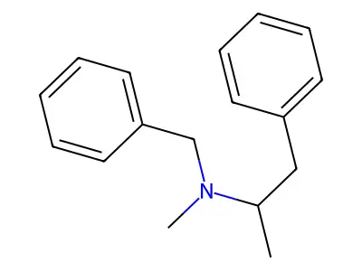 benzphetamine structure