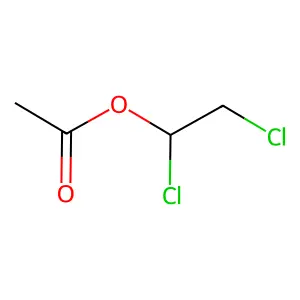 1,2-Dichloroethyl acetate structure