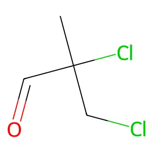 2,3-dichloro-2-methylpropanal structure
