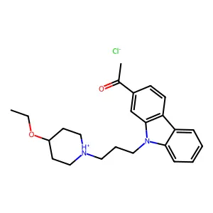 Compound C24H31ClN2O2 structure