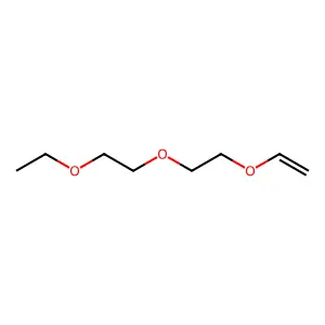 1-(2-ethenoxyethoxy)-2-ethoxyethane structure