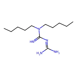 Compound C12H27N5 structure
