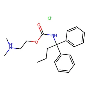 Compound C21H29ClN2O2 structure
