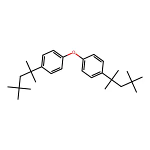 Benzene, 1,1'-oxybis[4-(1,1,3,3-tetramethylbutyl)- structure