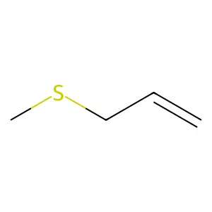 Allyl methyl sulfide structure