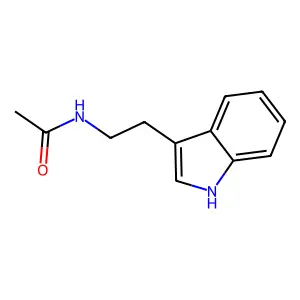 N-Acetyltryptamine structure