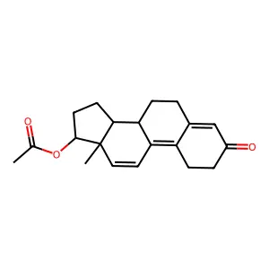 Trenbolone acetate structure