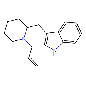 Compound C17H22N2 structure