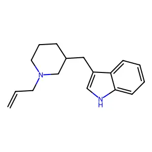 Compound C17H22N2 structure