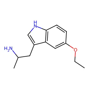 1-(5-ethoxy-1H-indol-3-yl)propan-2-amine structure