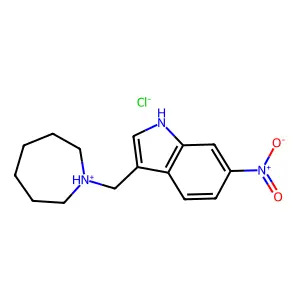 Compound C15H20ClN3O2 structure