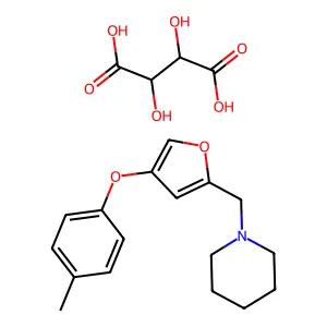 Compound C21H27NO8 structure