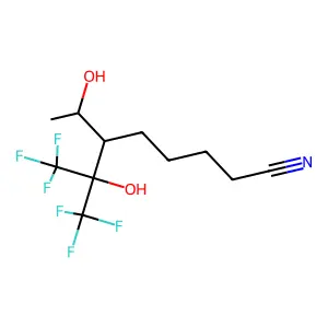 Compound C11H15F6NO2 structure