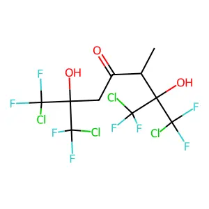 Compound C10H8Cl4F8O3 structure