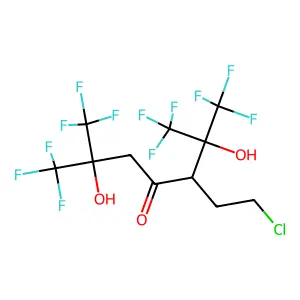 Compound C11H9ClF12O3 structure