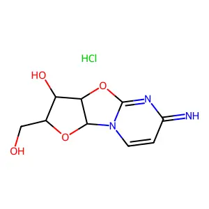Cyclocytidine hydrochloride structure