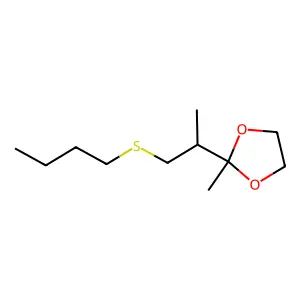 Compound C11H22O2S structure