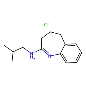 Compound C14H21ClN2 structure
