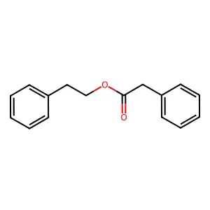 Phenethyl phenylacetate structure