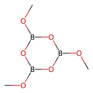 Trimethoxyboroxine structure