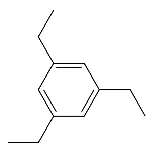 1,3,5-TRIETHYLBENZENE structure