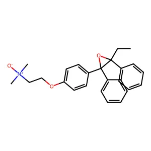 Tamoxifen N-oxide 1,2-epoxide structure