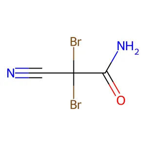 Compound C3H2Br2N2O structure