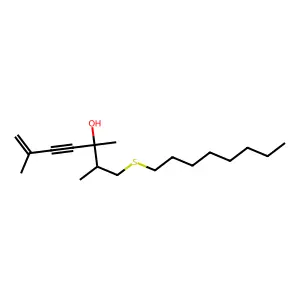 Compound C18H32OS structure