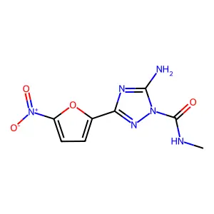 Compound C8H8N6O4 structure