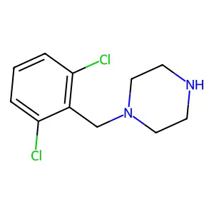 1-(2,6-Dichlorobenzyl)piperazine structure