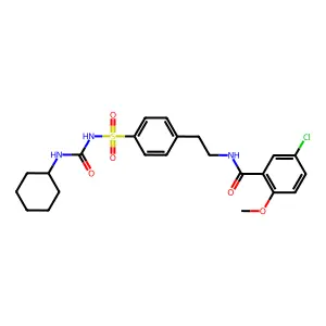 Glibenclamide structure
