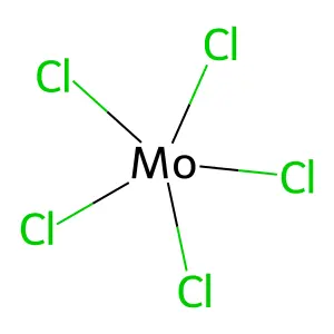 Molybdenum(V) chloride structure