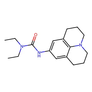 1,1-Diethyl-3-(9-julolidinyl)urea structure